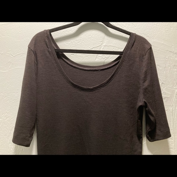 Time & Tru, Large Black Knit Top - Picture 4 of 5